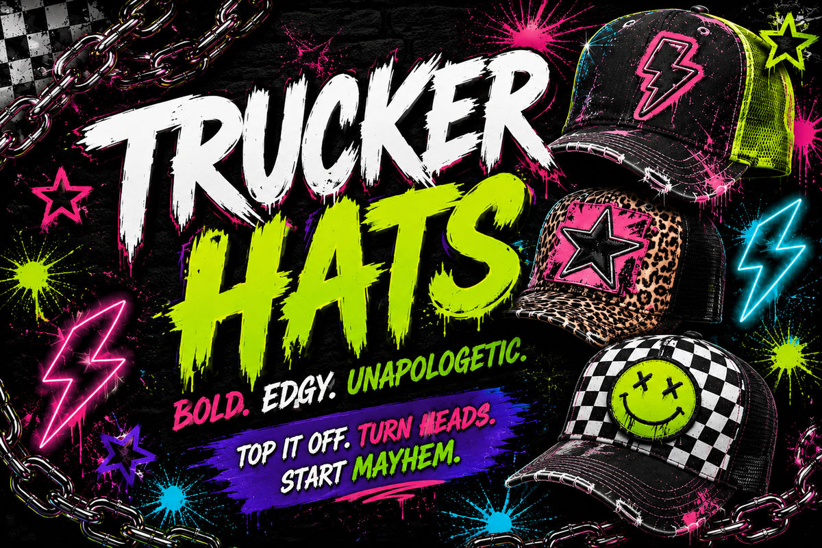 Trucker Hats | Handmade Patchwork & Alternative Snapbacks | Hempin Mayhem