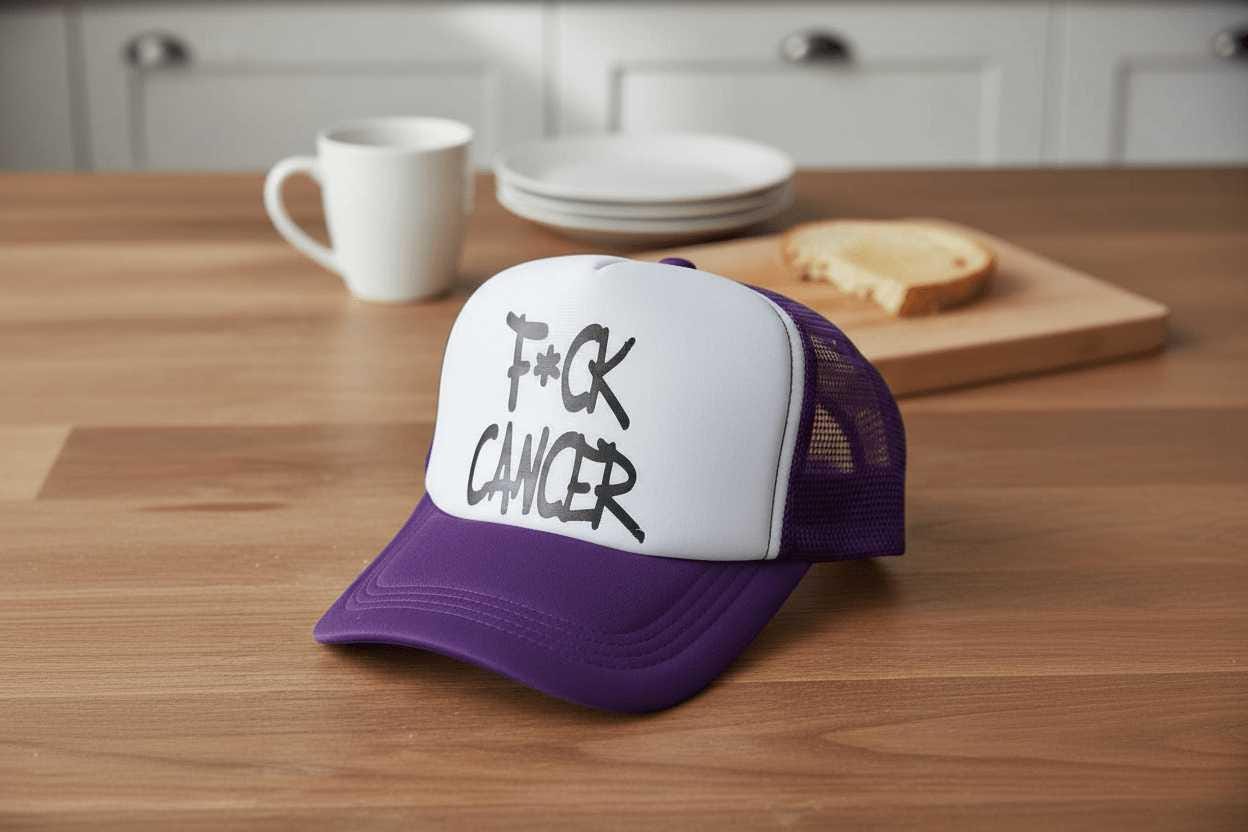 Custom Cancer Awareness Trucker Hat | Survivor Snapback Hat | Awareness Ribbon Cap | Fighter Support Gift | Customizable Cancer Hat