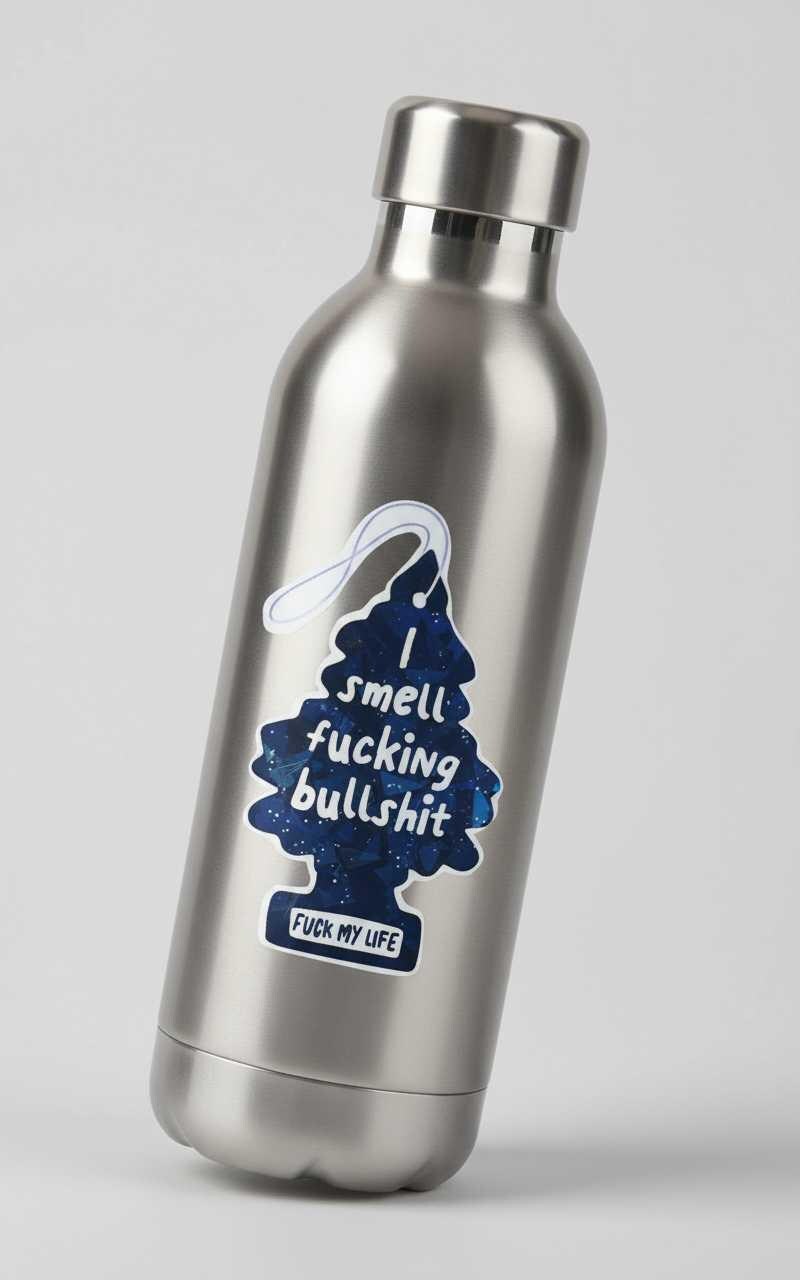 Sassy Vinyl Sticker | Waterproof  Air Freshener Decal for Car Laptop Water Bottle Notebook