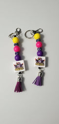 Pew Madafacka Unicorn Keychain – Funny Magical Beaded Charm with Savage Attitude