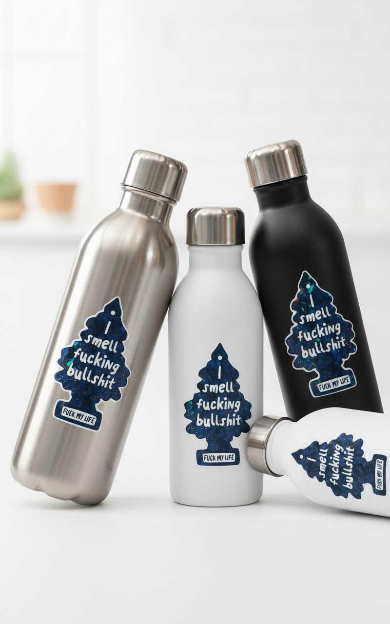 Sassy Vinyl Sticker | Waterproof  Air Freshener Decal for Car Laptop Water Bottle Notebook