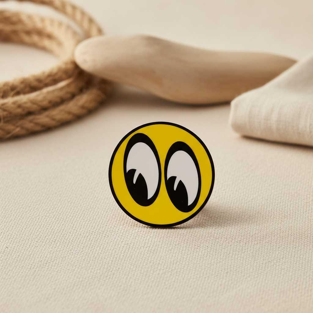 Yellow and Black HotRod Sticker: 2x2 Waterproof Vinyl Decal