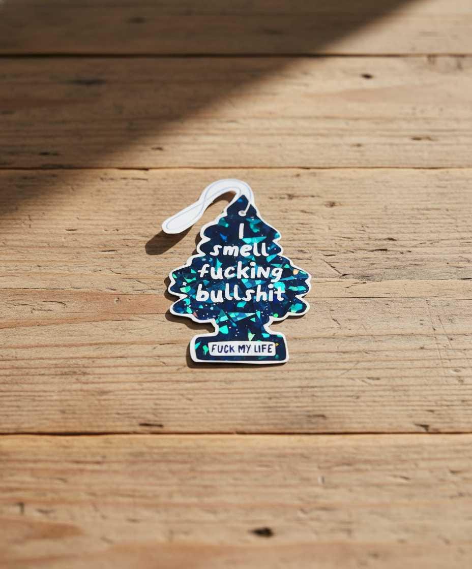 Sassy Vinyl Sticker | Waterproof  Air Freshener Decal for Car Laptop Water Bottle Notebook
