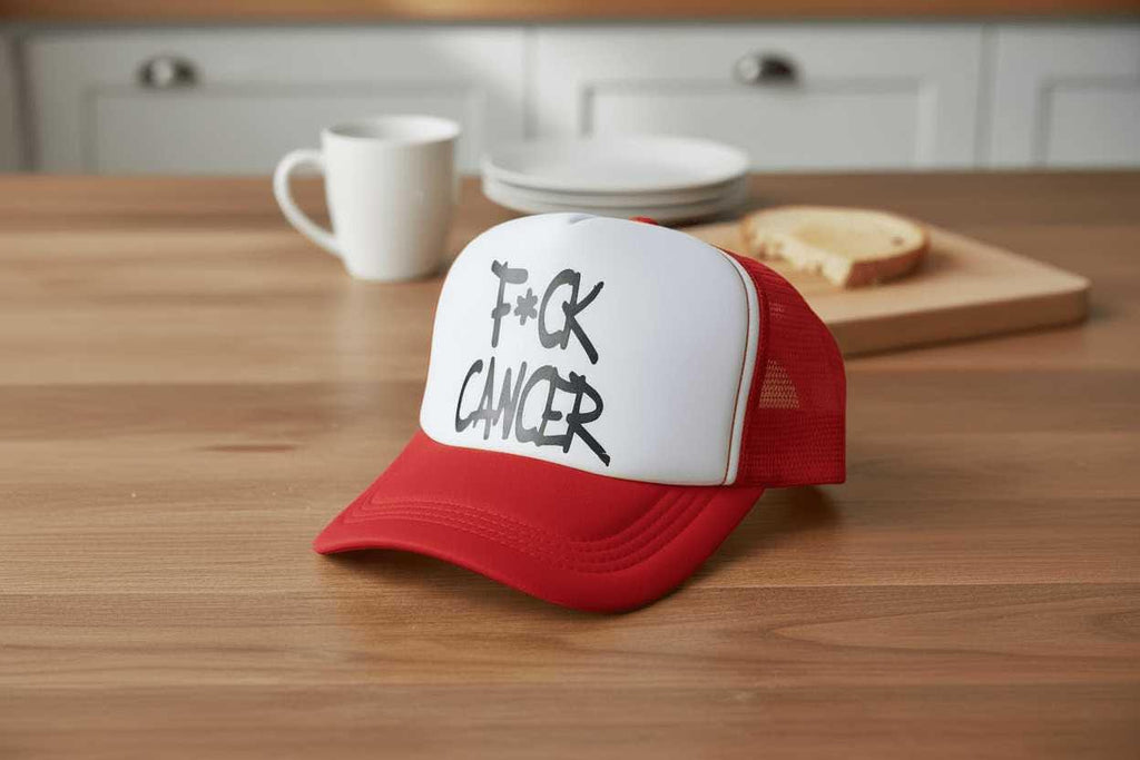Custom Cancer Awareness Trucker Hat | Survivor Snapback Hat | Awareness Ribbon Cap | Fighter Support Gift | Customizable Cancer Hat
