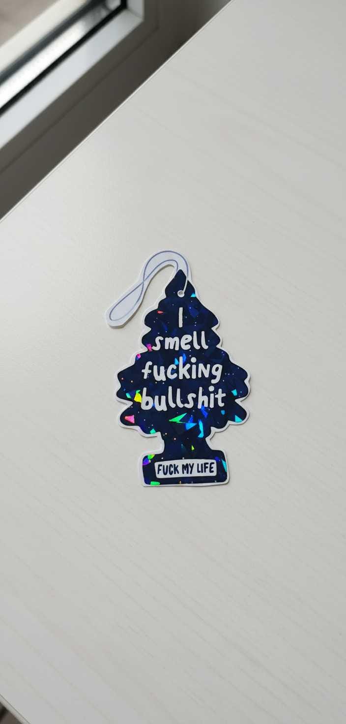 Sassy Vinyl Sticker | Waterproof  Air Freshener Decal for Car Laptop Water Bottle Notebook