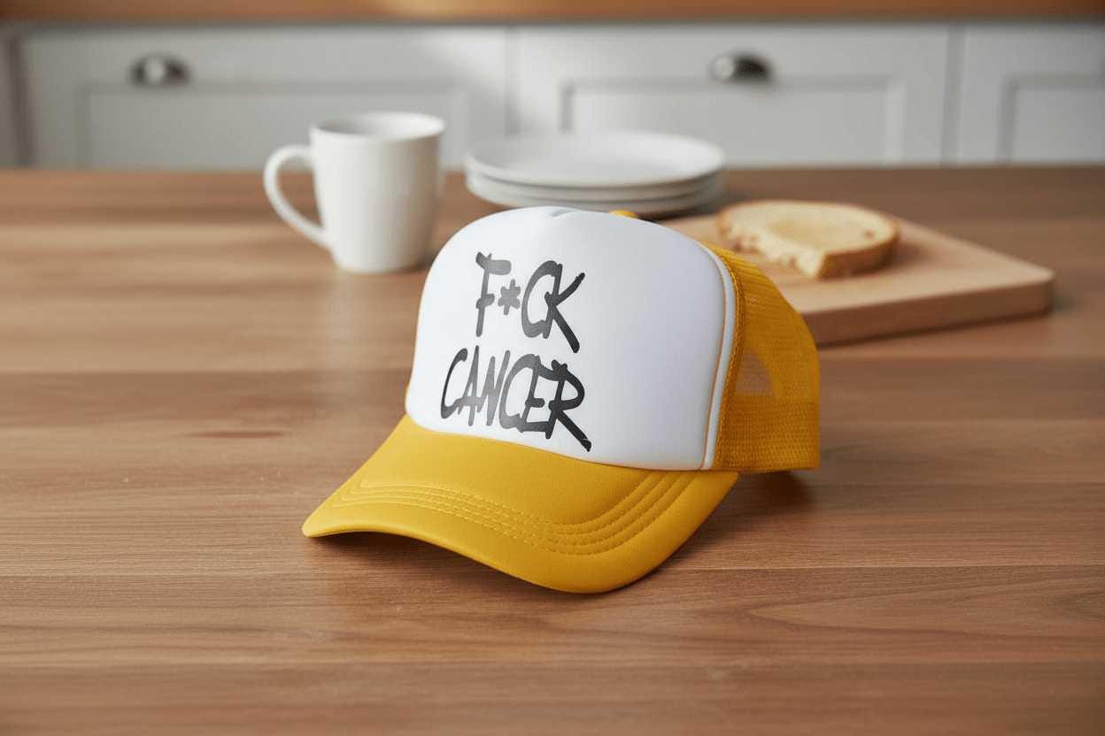 Custom Cancer Awareness Trucker Hat | Survivor Snapback Hat | Awareness Ribbon Cap | Fighter Support Gift | Customizable Cancer Hat