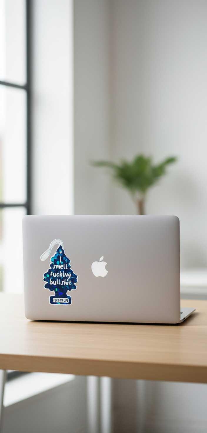 Sassy Vinyl Sticker | Waterproof  Air Freshener Decal for Car Laptop Water Bottle Notebook