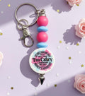 Funny Parenting Keychain | Kids Laughing at You Beaded Keychain | Handmade Mom Gift | Dad Gift | Parent Humor Bag Charm