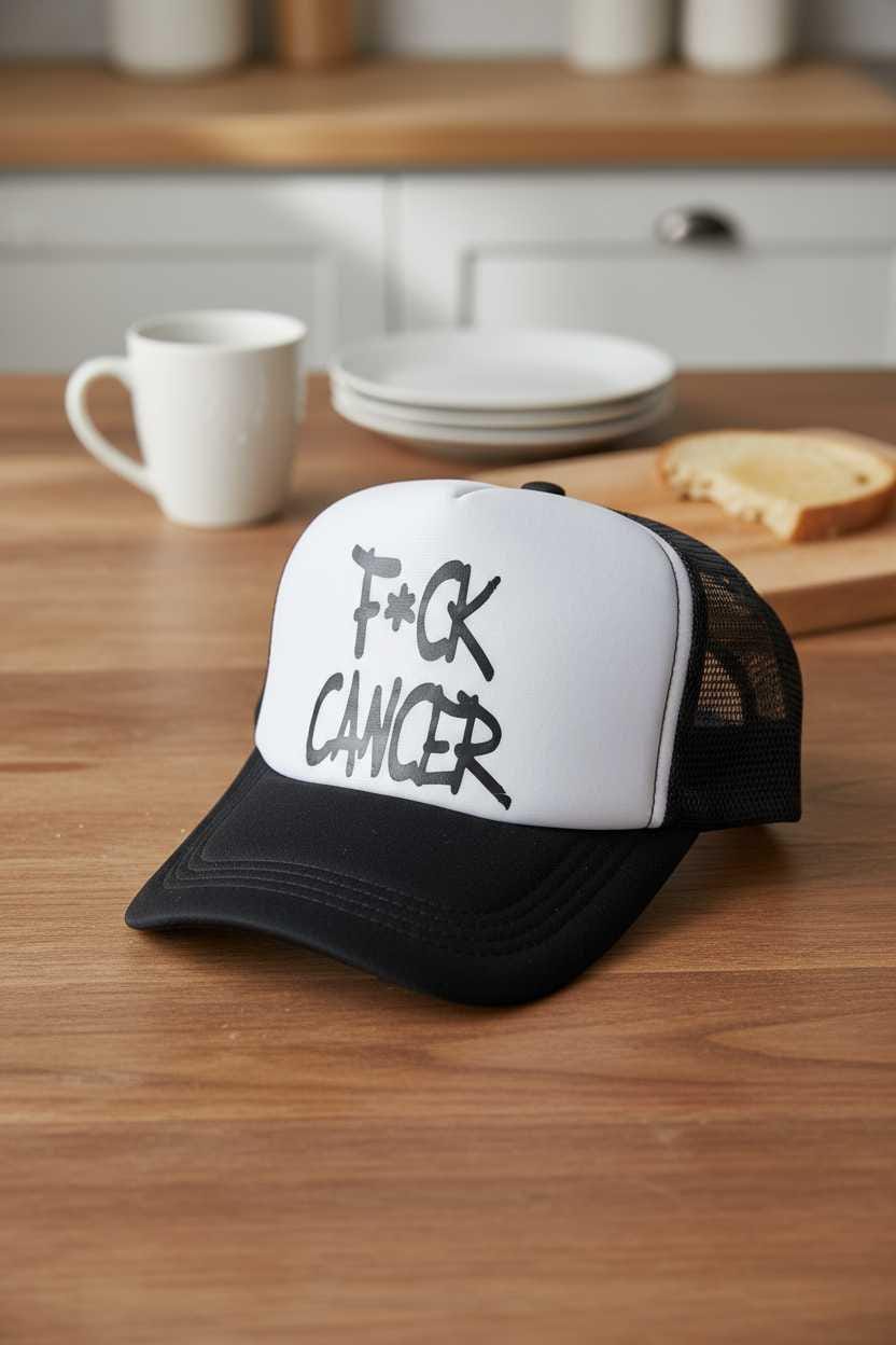 Custom Cancer Awareness Trucker Hat | Survivor Snapback Hat | Awareness Ribbon Cap | Fighter Support Gift | Customizable Cancer Hat
