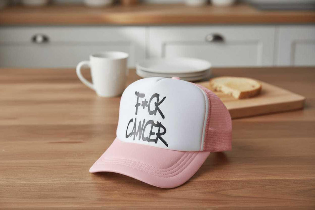 Custom Cancer Awareness Trucker Hat | Survivor Snapback Hat | Awareness Ribbon Cap | Fighter Support Gift | Customizable Cancer Hat
