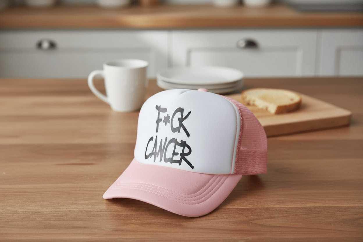 Custom Cancer Awareness Trucker Hat | Survivor Snapback Hat | Awareness Ribbon Cap | Fighter Support Gift | Customizable Cancer Hat