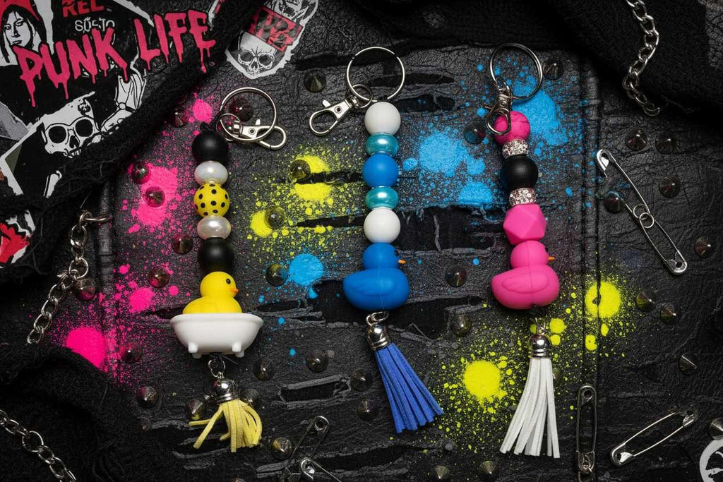 Handmade Rubber Ducky Keychain – Cute, Quirky & Full of Good Vibes