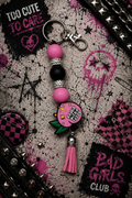 Baddie With A Fatty Peach Keychain