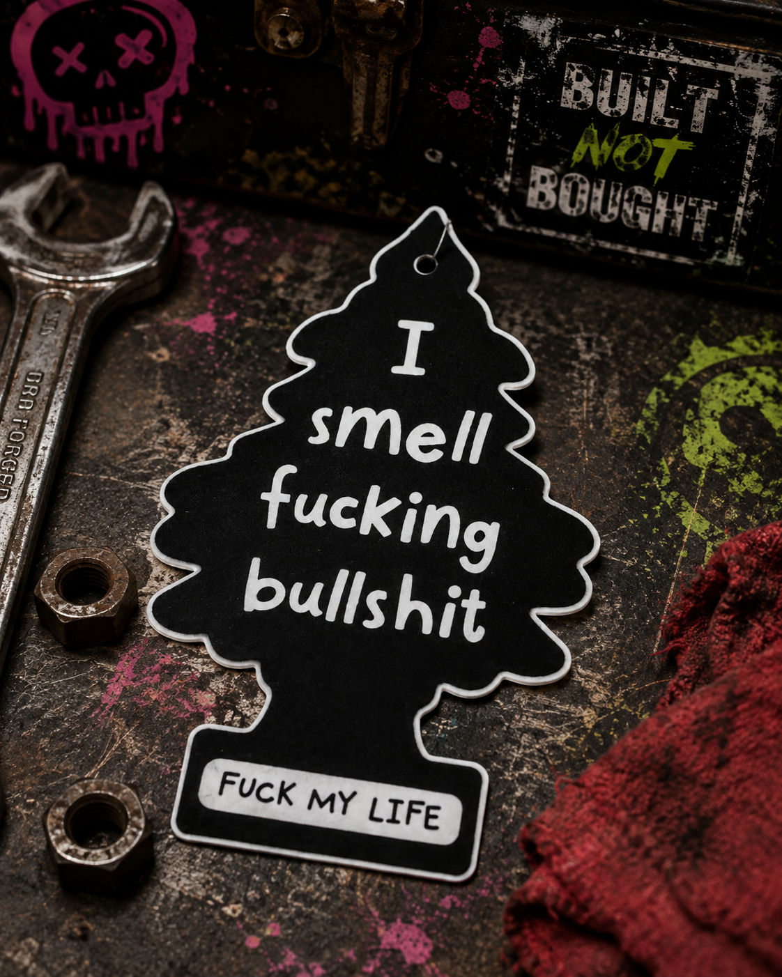 Sassy Vinyl Sticker | Waterproof  Air Freshener Decal for Car Laptop Water Bottle Notebook