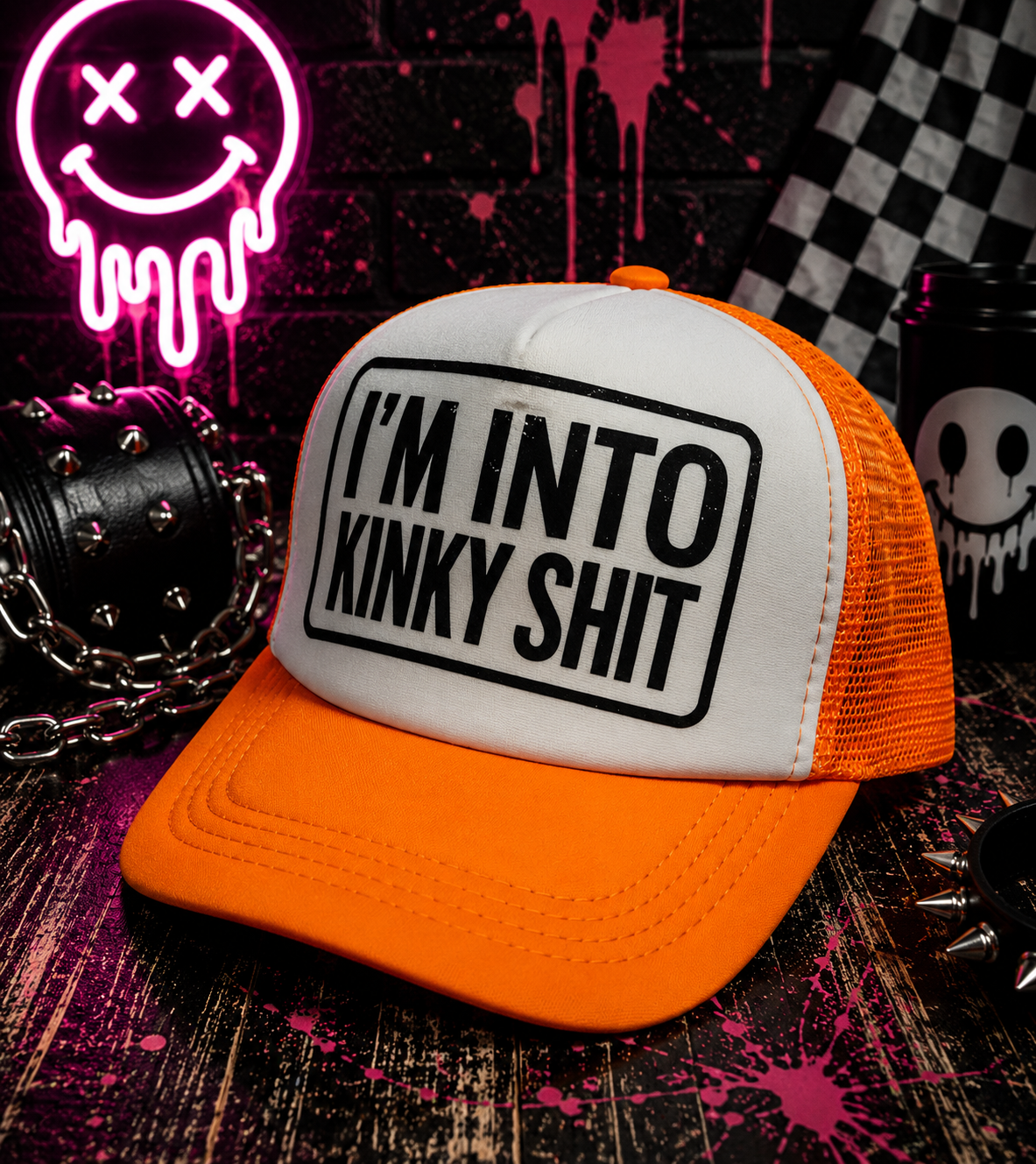 My Mistake, Your Gain! Funny Snapback Trucker Hats | Bachelorette & Bachelor Party Hats | Minor Imperfections Sale