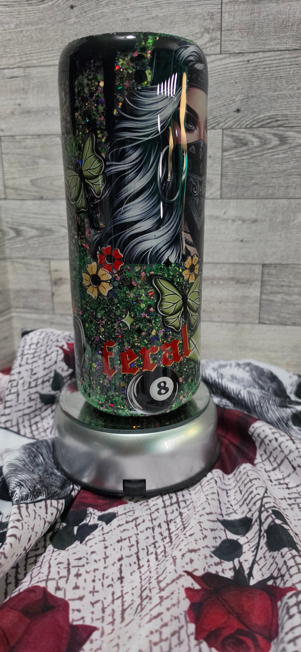 Kawaii Axolotl Tumbler: 20oz Stainless Steel Epoxy Cup