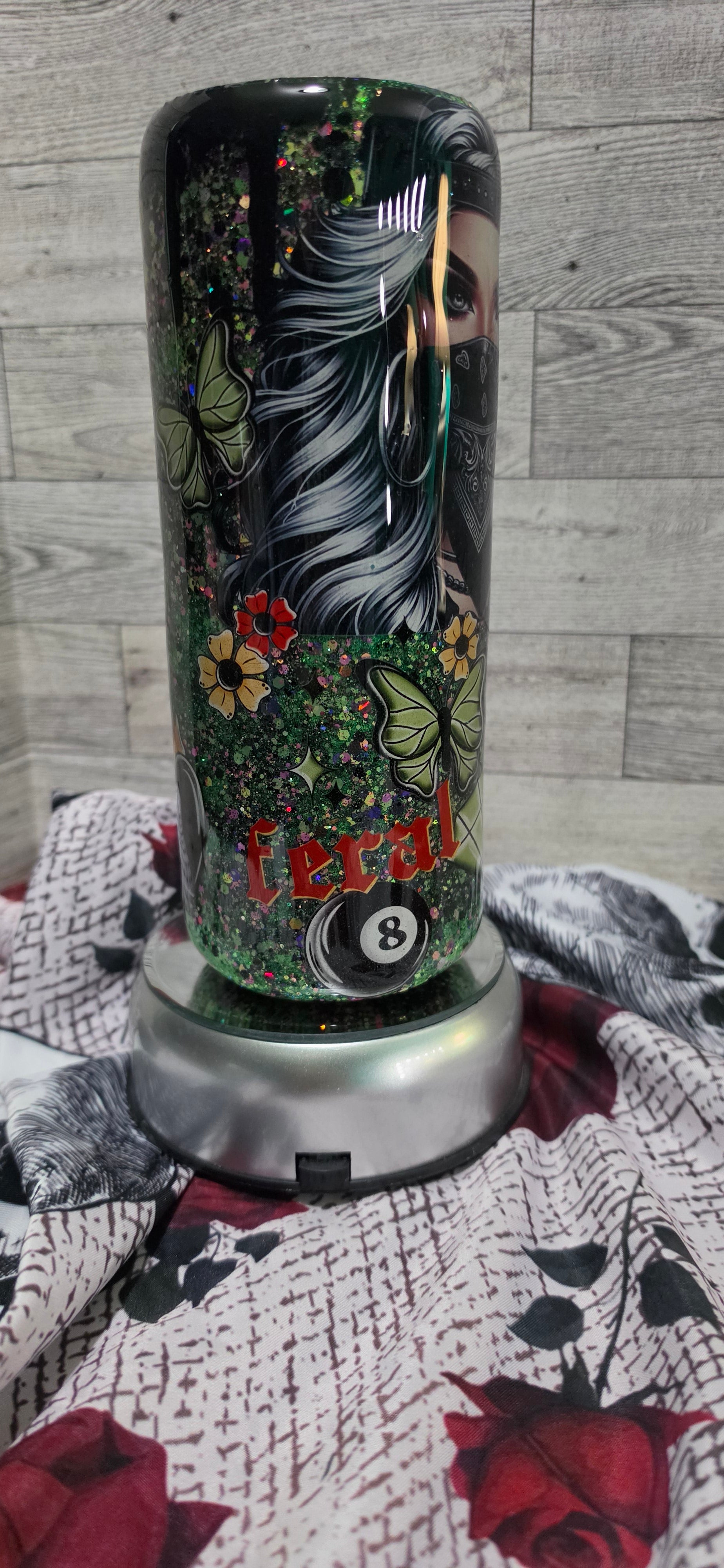Kawaii Axolotl Tumbler: 20oz Stainless Steel Epoxy Cup