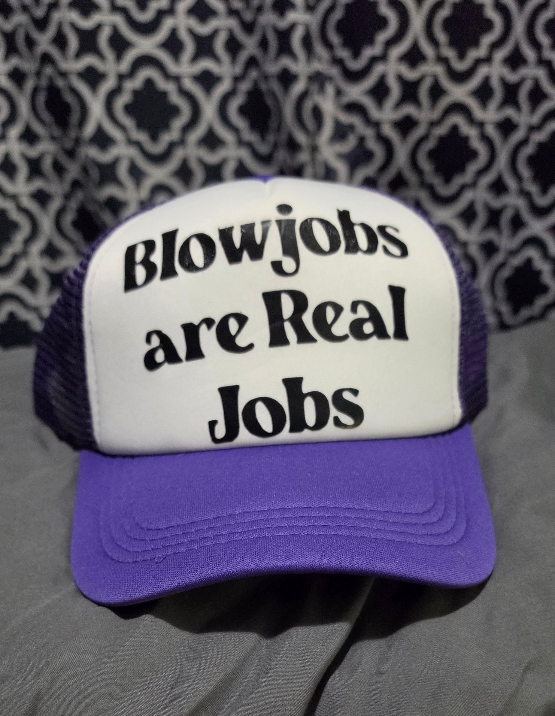 My Mistake, Your Gain! Funny Snapback Trucker Hats | Bachelorette & Bachelor Party Hats | Minor Imperfections Sale