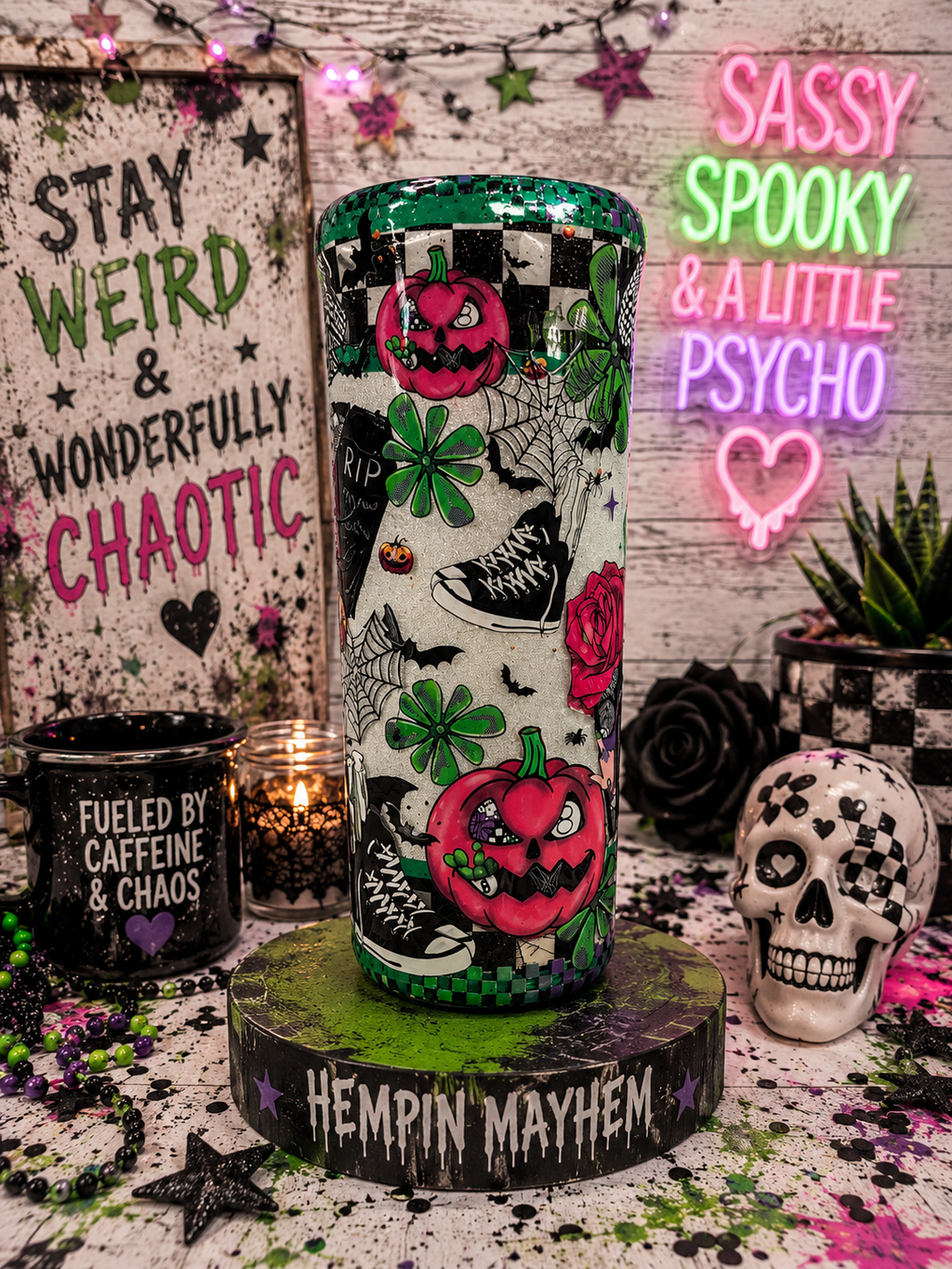 20oz Cute Ghost Epoxy Tumbler | Silver Glitter Halloween Tumbler | Spooky Cute Stainless Steel Cup | Ghost Lover Gift