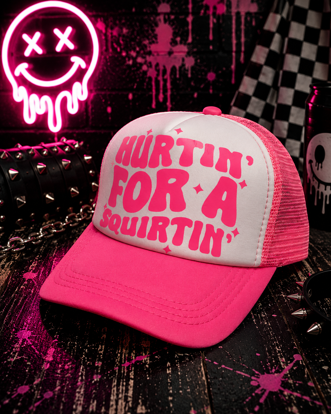 My Mistake, Your Gain! Funny Snapback Trucker Hats | Bachelorette & Bachelor Party Hats | Minor Imperfections Sale